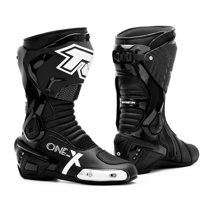 Tiger Racing X One Pro Boots - Black Tiger Racing