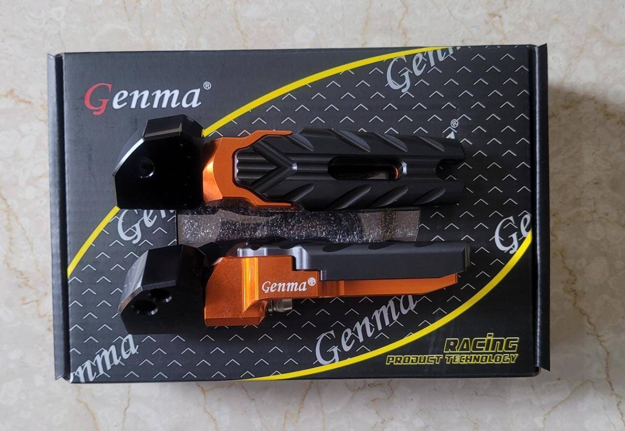 Yamaha Aerox 155 Rear CNC Footrest Imported