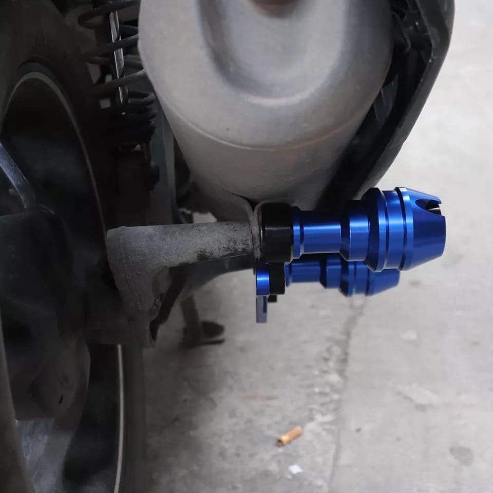 Yamaha Aerox Exhaust Slider - Anti Crash Protector Imported
