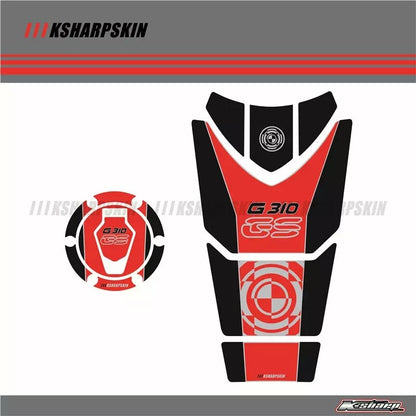 BMW 310GS Tank Pad Fuel Pad Gas Pad Set Imported