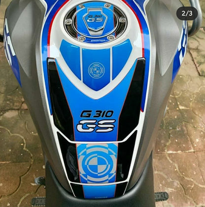 BMW 310GS Tank Pad Fuel Pad Gas Pad Set Imported