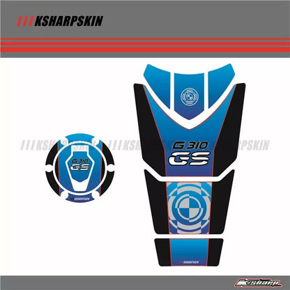 BMW 310GS Tank Pad Fuel Pad Gas Pad Set Imported