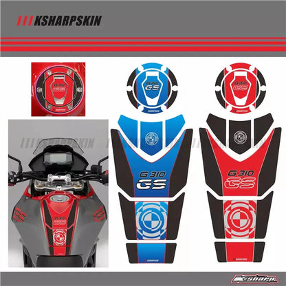 BMW 310GS Tank Pad Fuel Pad Gas Pad Set Imported