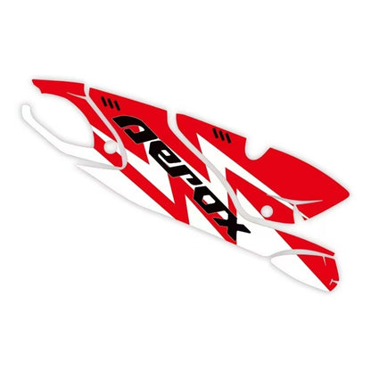 Exhaust cover with Sticker for Yamaha Aerox 155 Red Magic Bikers
