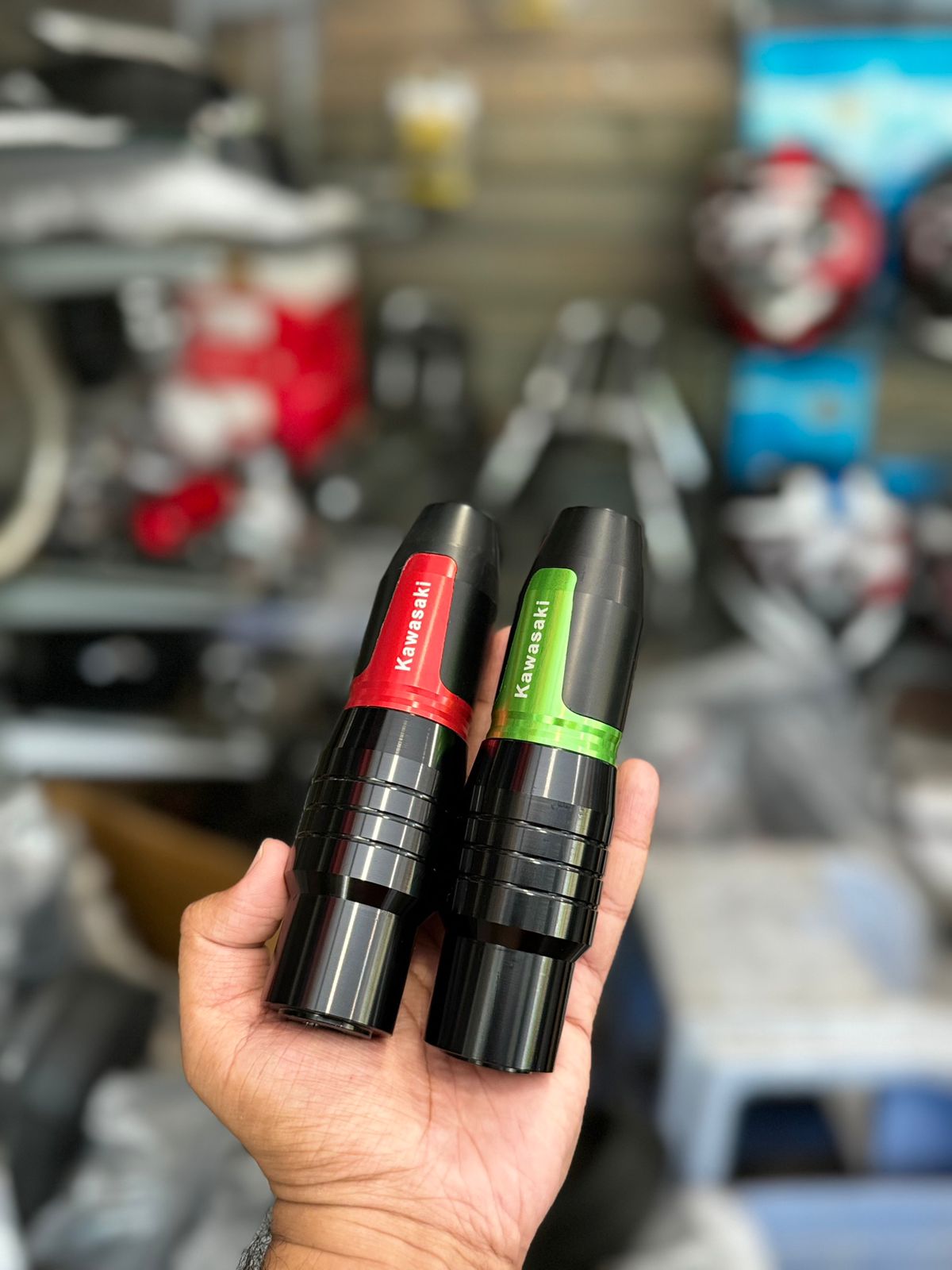 Premium CNC Echaust Slider Magic Bikers